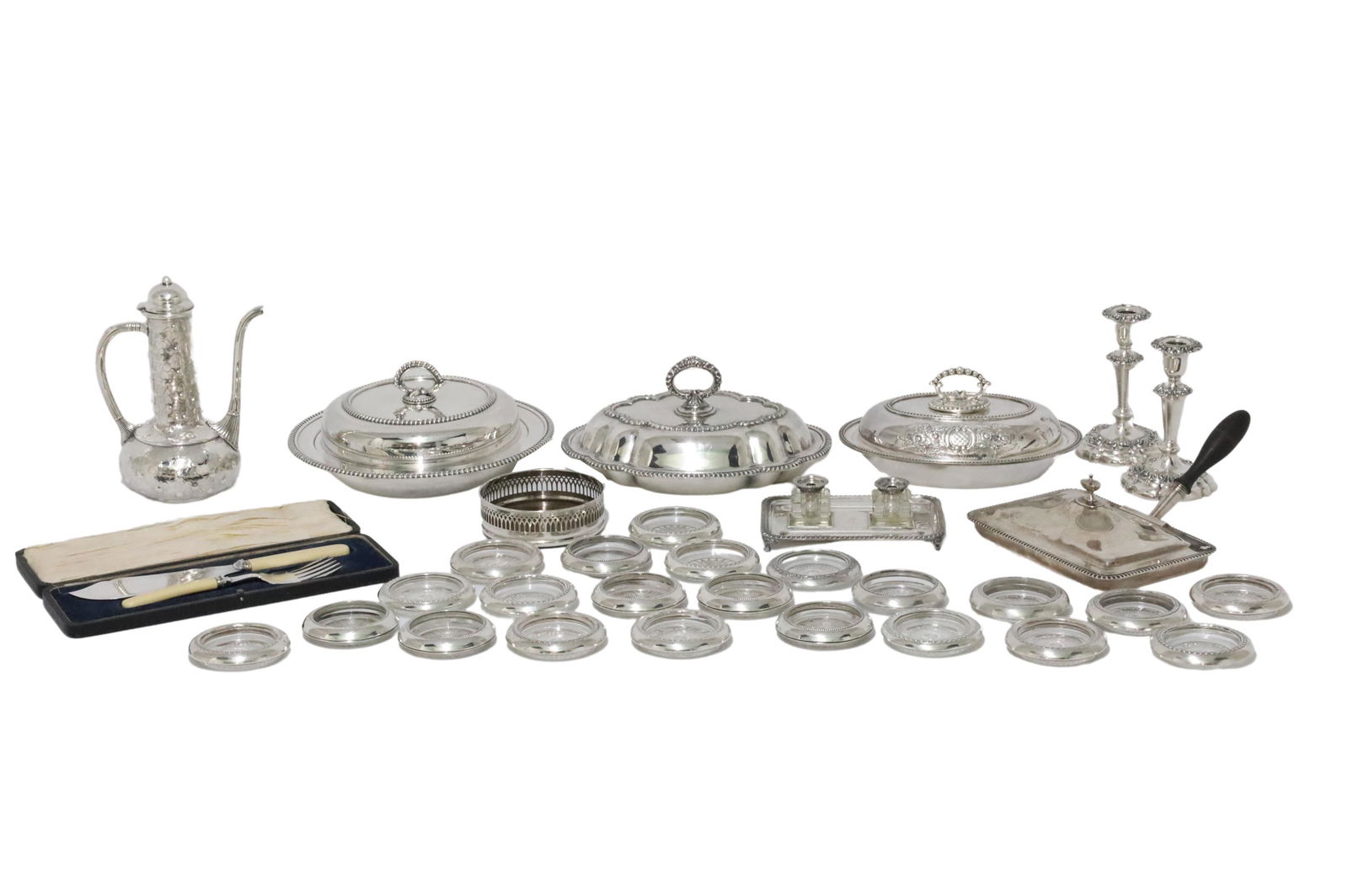 33 PCS OF SILVER PLATE (1 of 8)