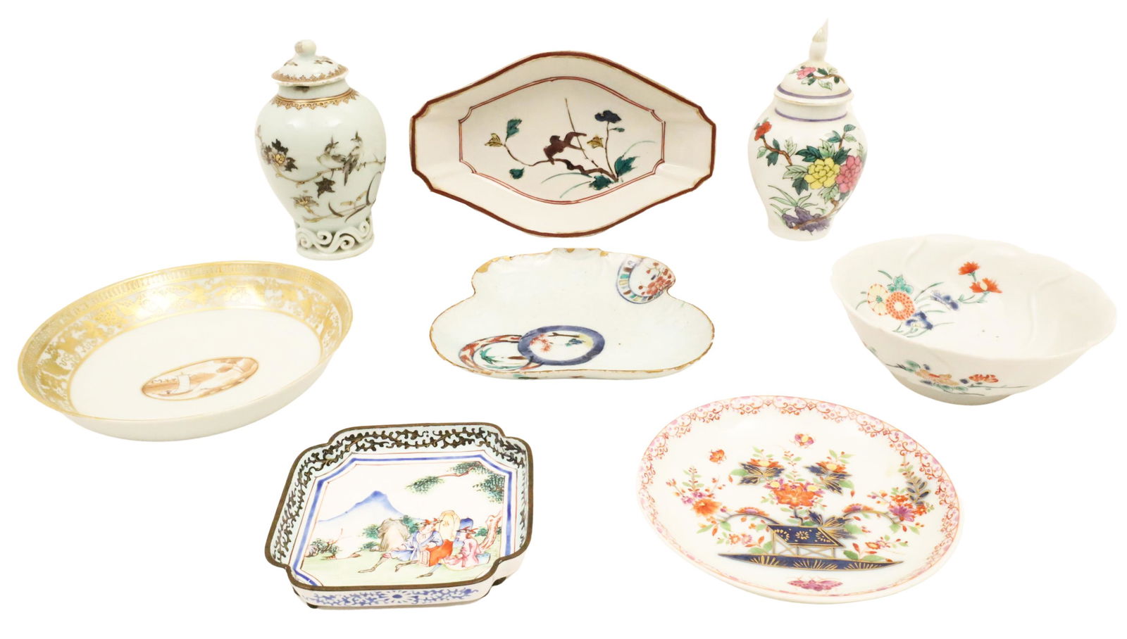 8 PC LOT OF ORIENTAL PORCELAIN (1 of 11)