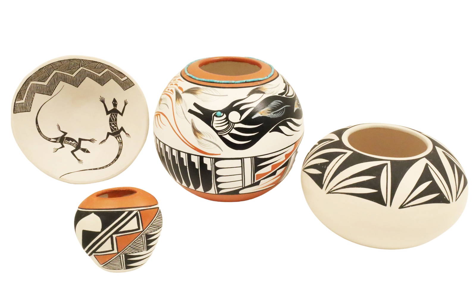 Collection Of Signed Pueblo Pottery Auction