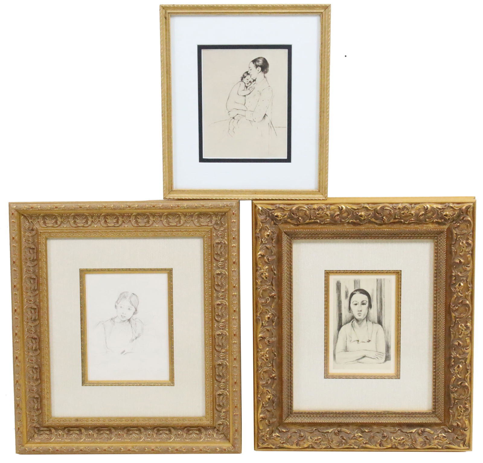 3 PC ART INCL. MATISSE, CASSAT, AND MORISOT (1 of 8)