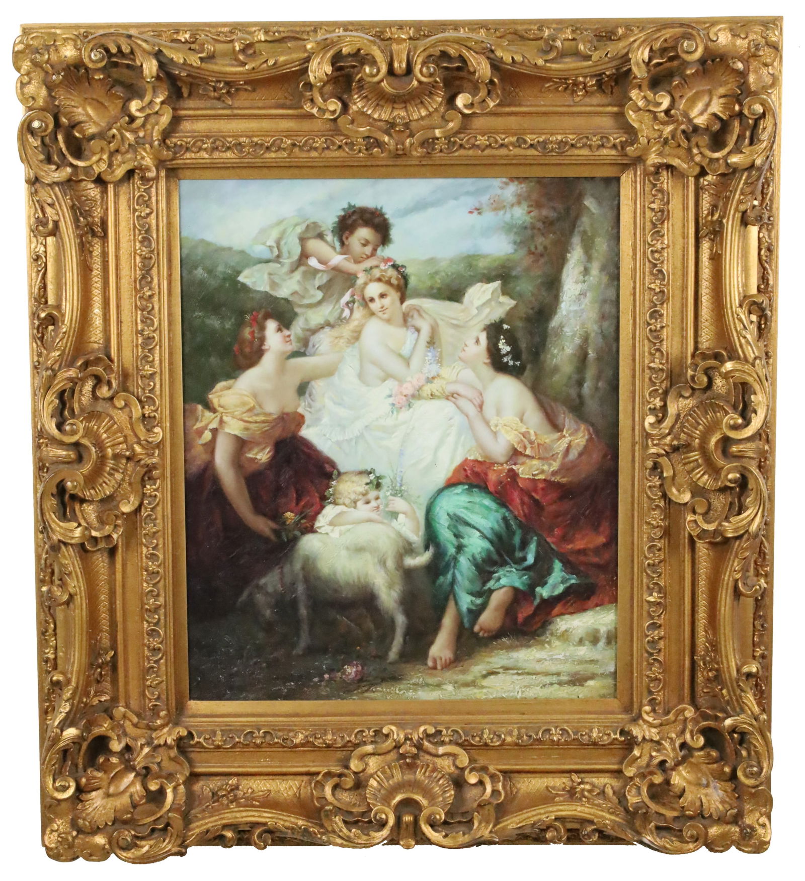 OIL ON BOARD PTG, AFTER HENRI PIERRE PICOU (1 of 3)