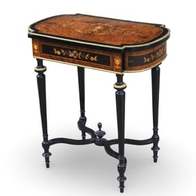FINE LOUIS XVI STYLE SALON TABLE