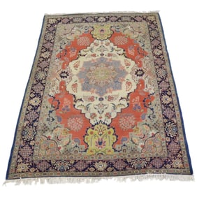 ANTIQUE ORIENTAL RUG SERAPI HERIZ 9'1 x 12'3