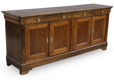 LOUIS PHILIPPE WALNUT SIDEBOARD