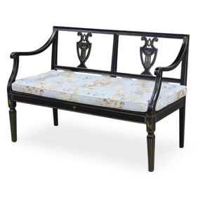 ITALIAN NEOCLASSICAL SETTEE