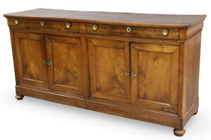 LOUIS PHILIPPE WALNUT SIDEBOARD BUFFET