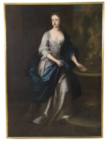 FOLLOWER OF JOSHUA REYNOLDS, 18TH C. PORTRAIT