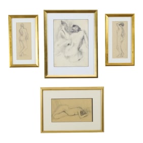 FOUR NUDE STUDIES, JENNY JOHNSON
