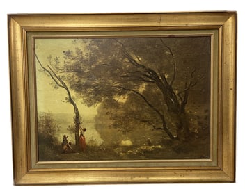 OIL ON CANVAS AFTER COROT