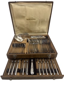 74PC. FRANCOIS FRIONNET FLATWARE SERVICE