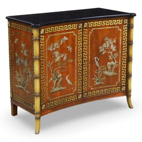 ASIAN INFLUENCE BUFFET AND MIRROR