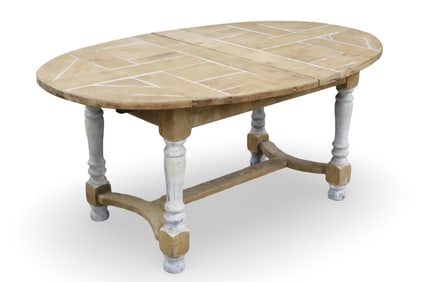 FRENCH OVAL ROUND FARM TABLE