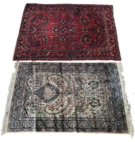 2 MISC PERSIAN RUGS