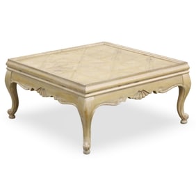 LOUIS XV STYLE PARQUET TOP LOW TABLE