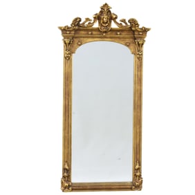 ITALIAN GILTWOOD MIRROR