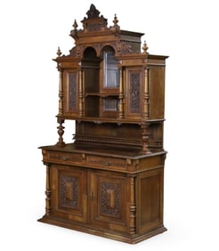EUROPEAN MIRROR BACK SIDEBOARD