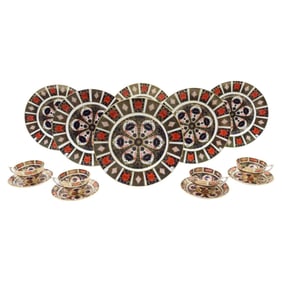10 PC ROYAL CROWN DERBY