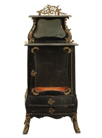 MINIATURE LOUIS XV STYLE VITRINE
