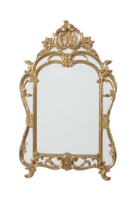 LOUIS XV STYLE GILT MIRROR