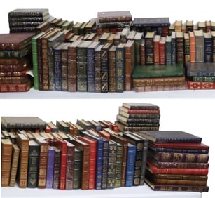 LEATHER BOUND LIBRARY, EASTON, FRANKLIN