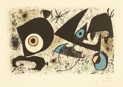 JOAN MIRO (SPANISH, 1893-1983)