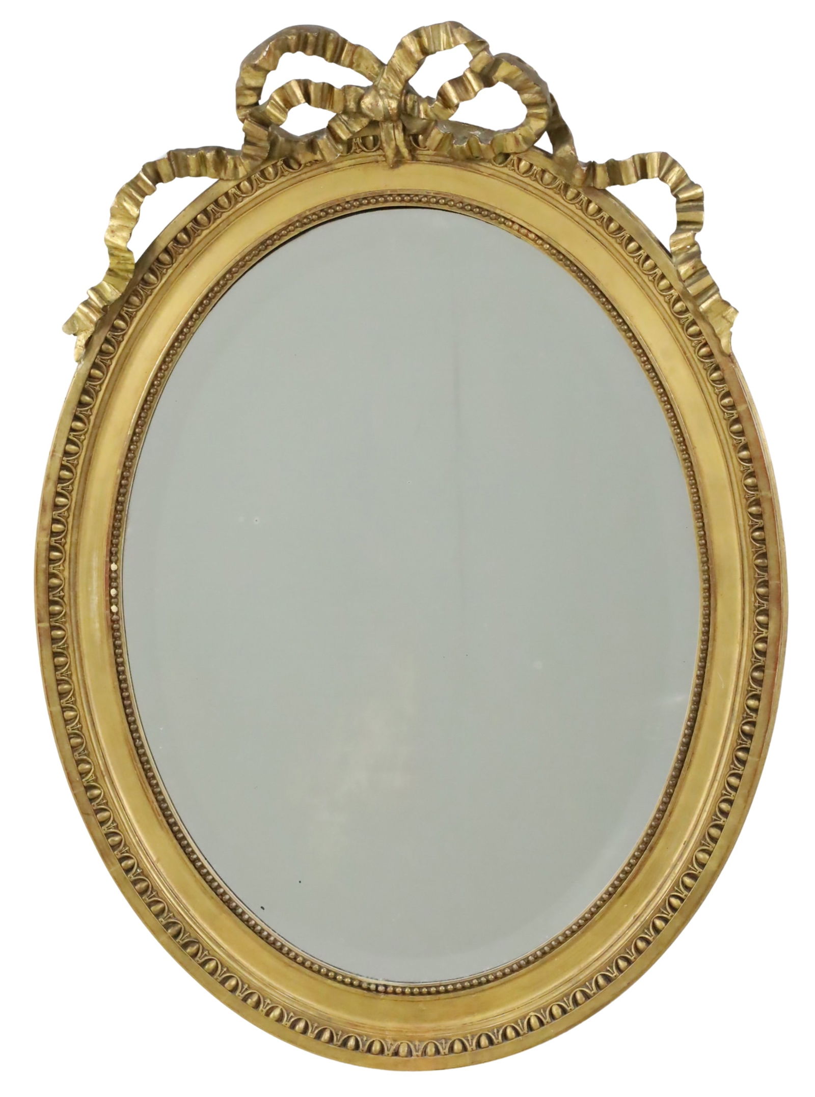 19TH C. LOUIS XV STYLE GILT WOOD MIRROR (1 of 2)