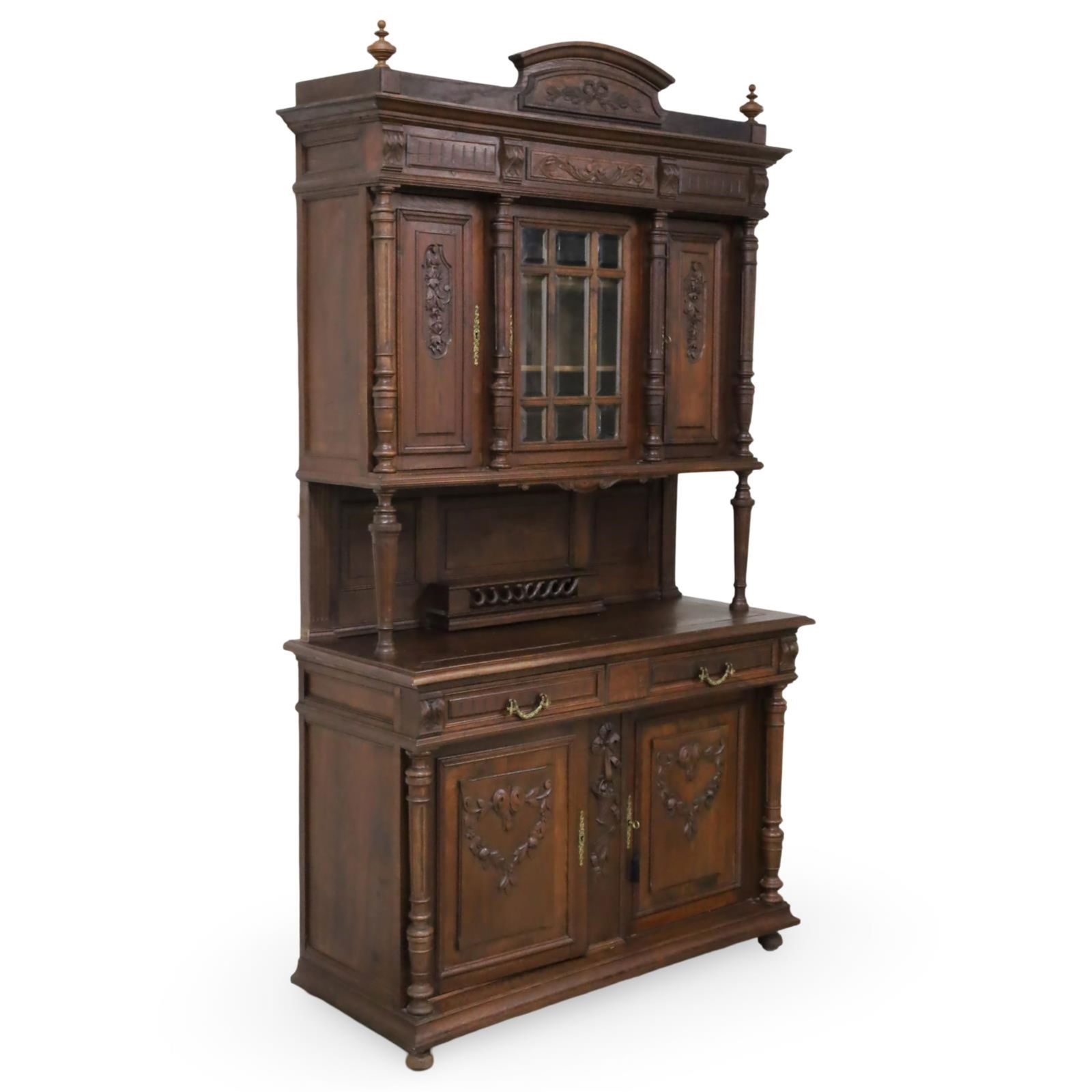 FRENCH WALNUT BUFFET (1 of 6)