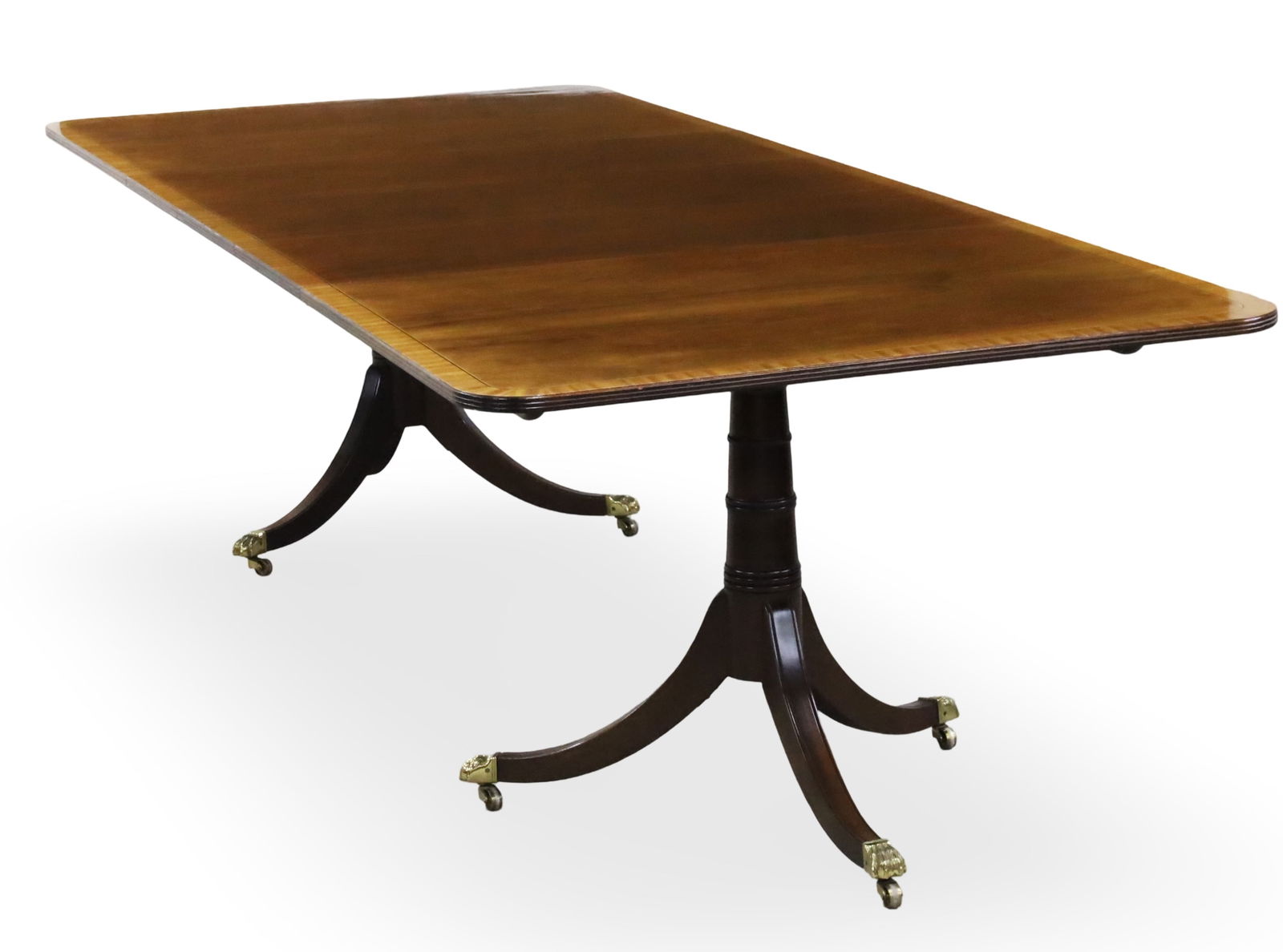 STICKLEY FLAME MAHOGANY DINING TABLE (1 of 7)