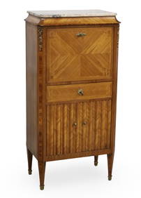 LOUIS XVI STYLE M/TOP MUSIC CABINET (1 of 7)