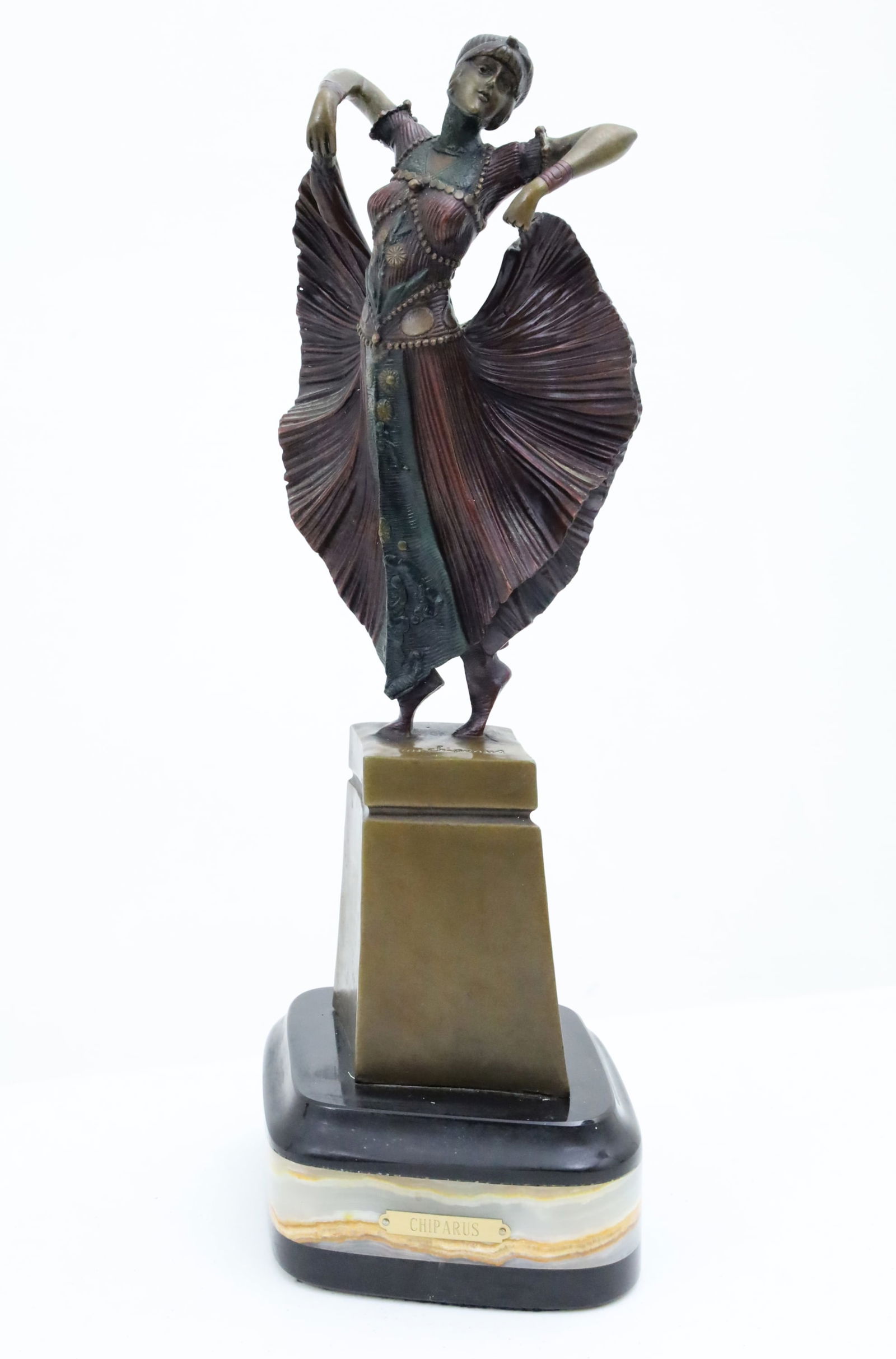 TWO BRONZE SCULPTURES, CHIPARUS AND BIZARD - 2