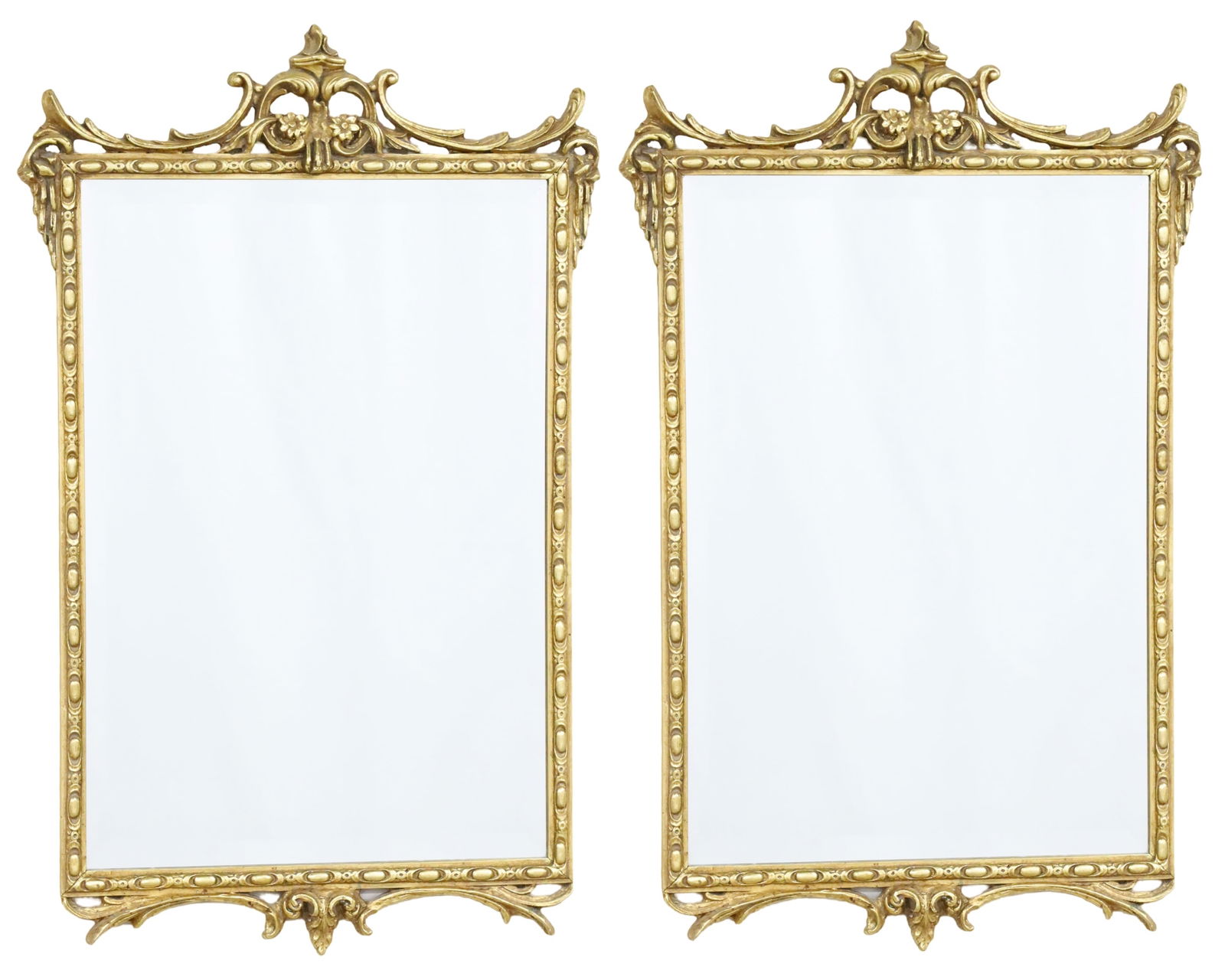 PR GEORGIAN STYLE GILTWOOD MIRRORS (1 of 3)