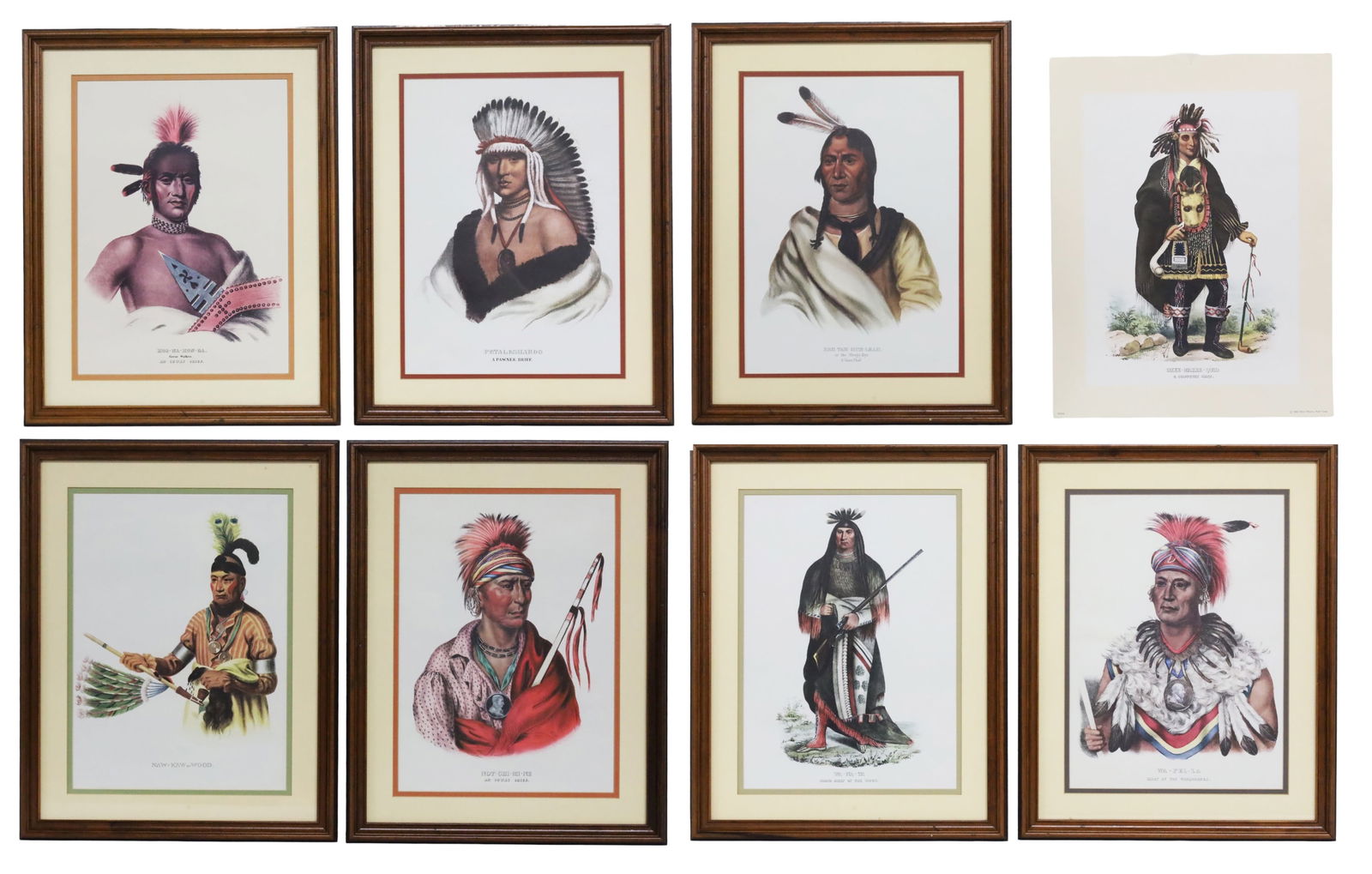 8 PC MCKENNY AND HALL PORTRAITS (1 of 5)