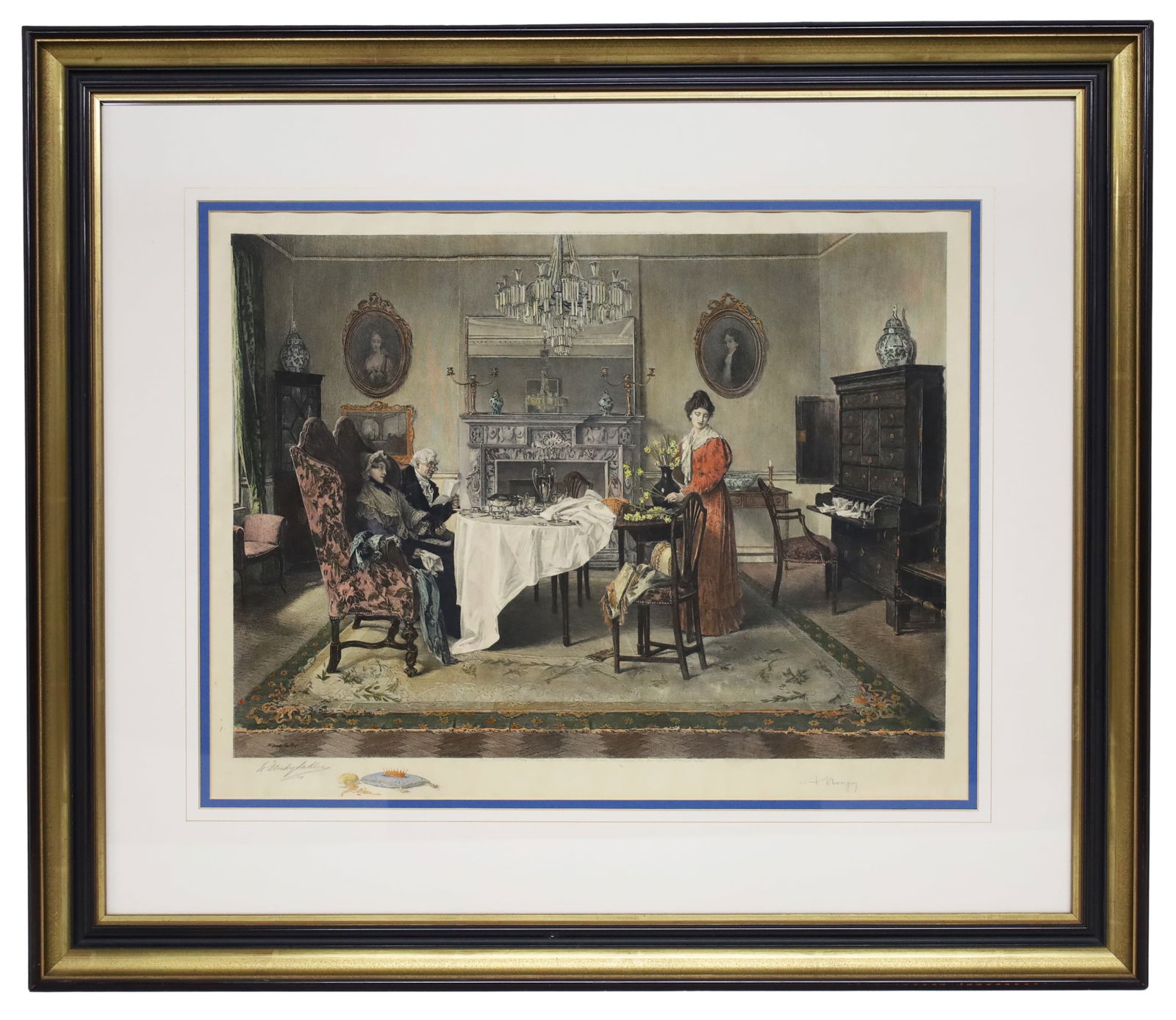 SIGNED WALTER DENDY SADLER (BRITISH, 1854-1923) (1 of 6)