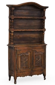 PROVENCAL FRENCH WALNUT BUFFET, 19TH C.