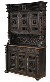 BRITTANY WALNUT BUFFET DEUX CORPS