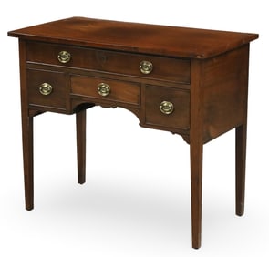 HEPPLEWHITE STYLE MAHOGANY SIDEBOARD, 19TH C.