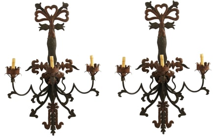 PR 40" EUROPEAN STYLE METAL SCONCES