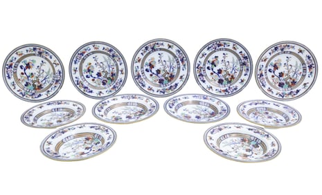 11PC LOT ENGLISH IRONSTONE, PINDER, BOURNE, & HOPE