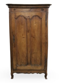 FRENCH PROVENCAL WALNUT BONNETIERE, 19TH C.