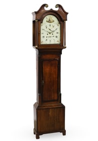 SCOTTISH OAK GRANDFATHER CLOCK