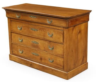LOUIS PHILIPPE WALNUT COMMODE