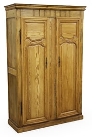 FRENCH PINE ARMOIRE