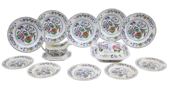 14PC LOT OF MASONS IRONSTONE