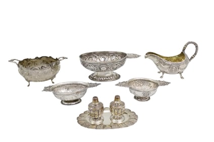 8PC LOT OF STERLING SILVER, 25.8 T.O.W.