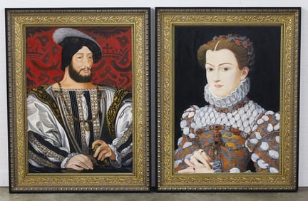 FRANCIS I AND ELIZABETH OF AUSTRIA, AFTER CLOUET