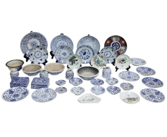 40PC CHINESE PORCELAIN