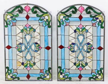 PR TIFFANY STYLE STAINED GLASS WINDOWS
