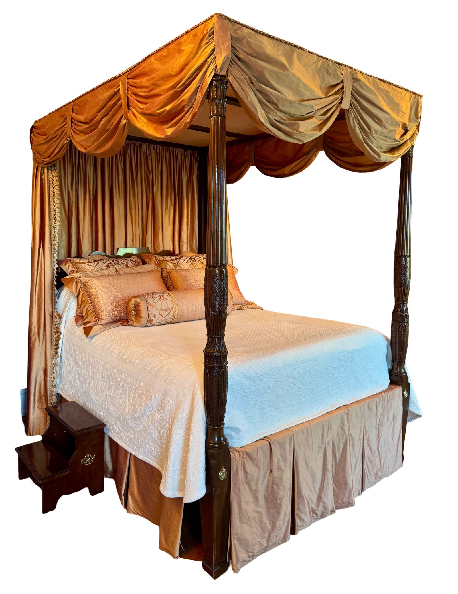 BAKER HISTORIC CHARLESTON CANOPY BED (1 of 7)