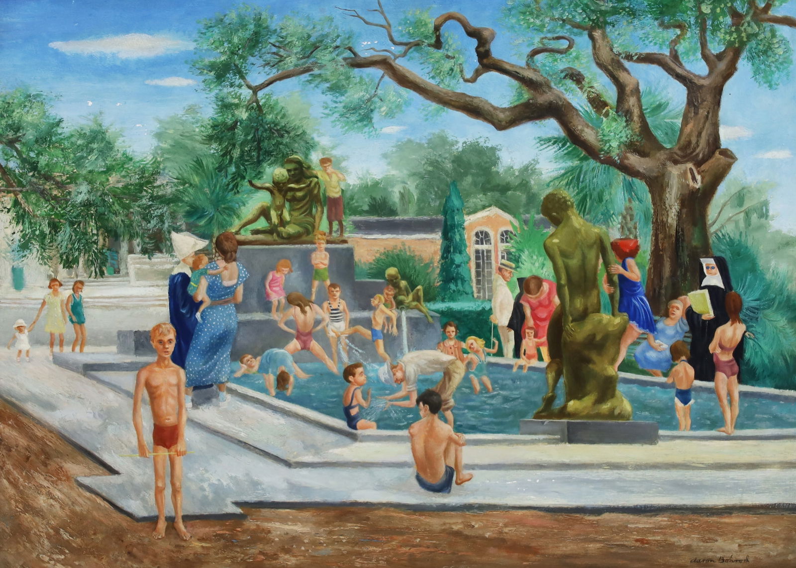 AARON BOHROD (AMERICAN, 1907-1992) (1 of 8)