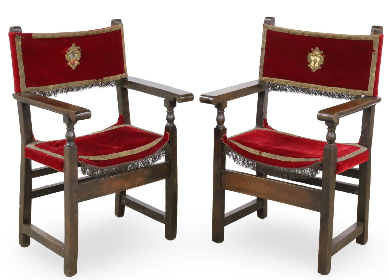 PR SPANISH RENAISSANCE REVIVAL COURT CHAIRS (1 of 5)
